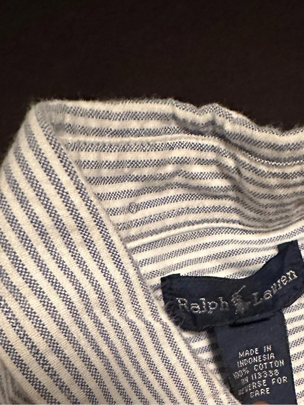 Lot of two Boys Ralph Lauren Button-Down Shirts
